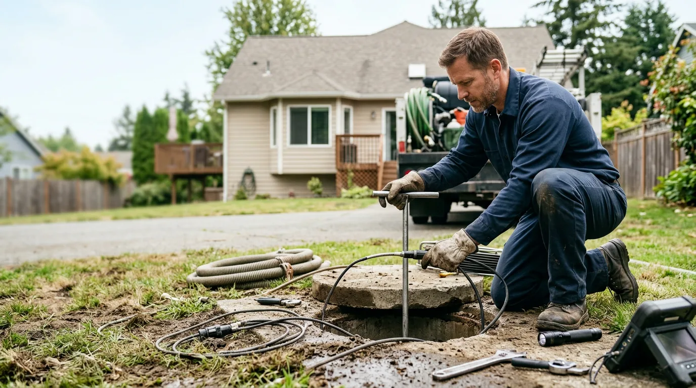 Septic Tank Pumping in Temple, TX